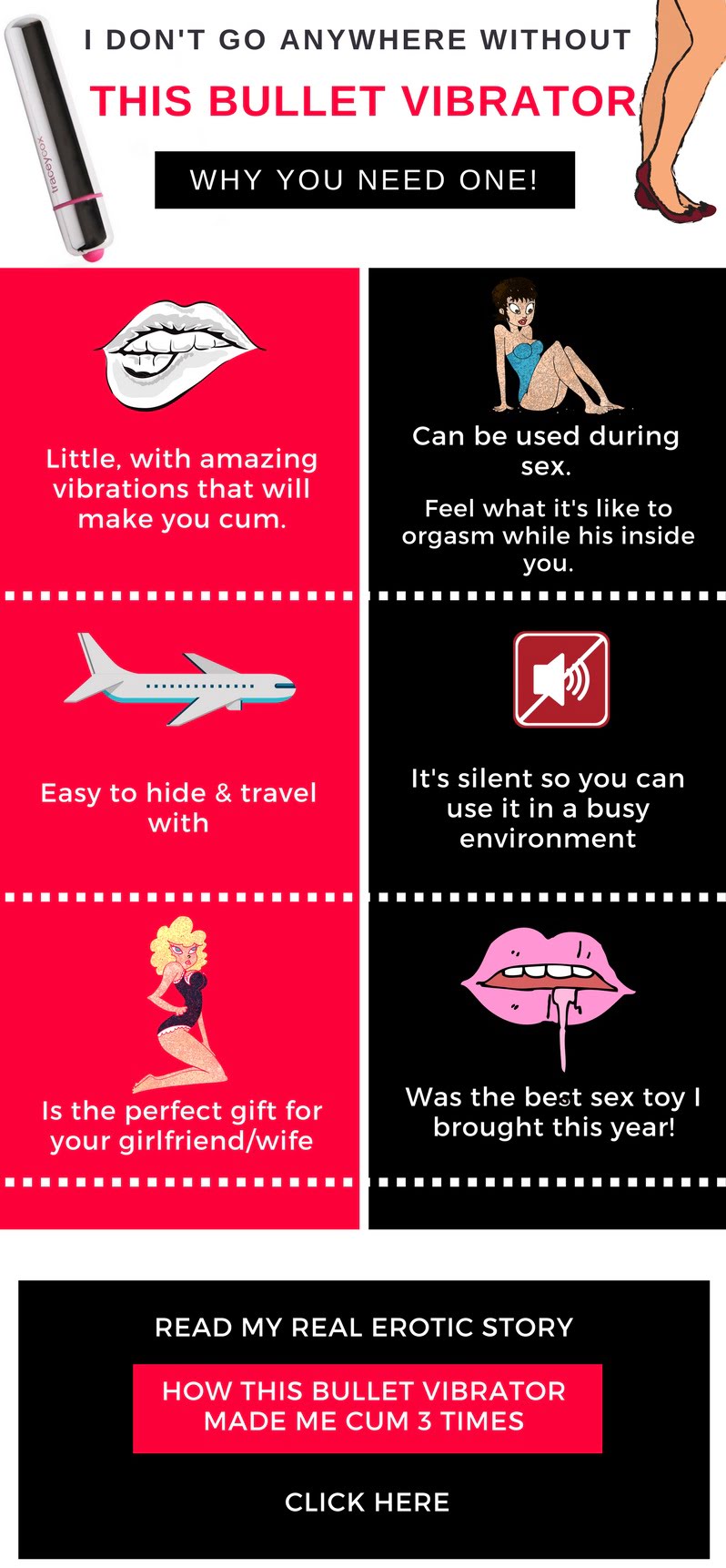 How to use a bullet vibrater