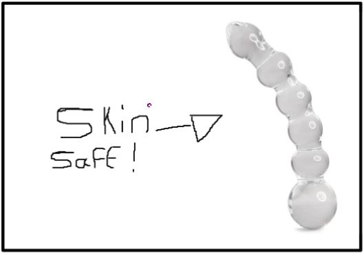 picture of skin safe glass