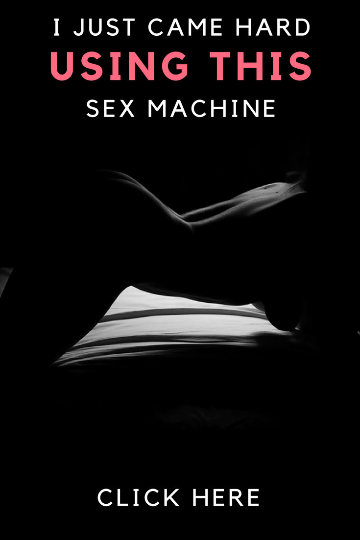 I just came hard using this sex machine pinterest image