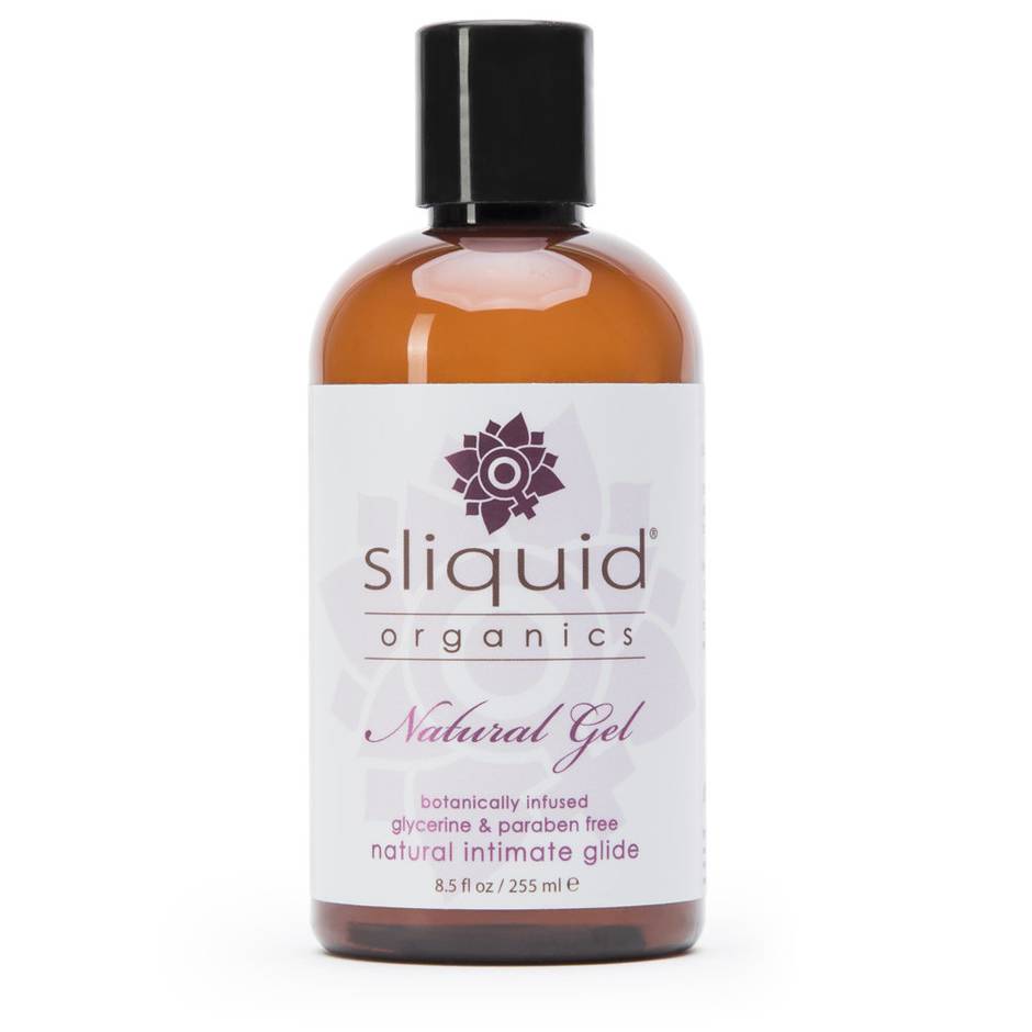 bottle of sliquid organic natural anal lube