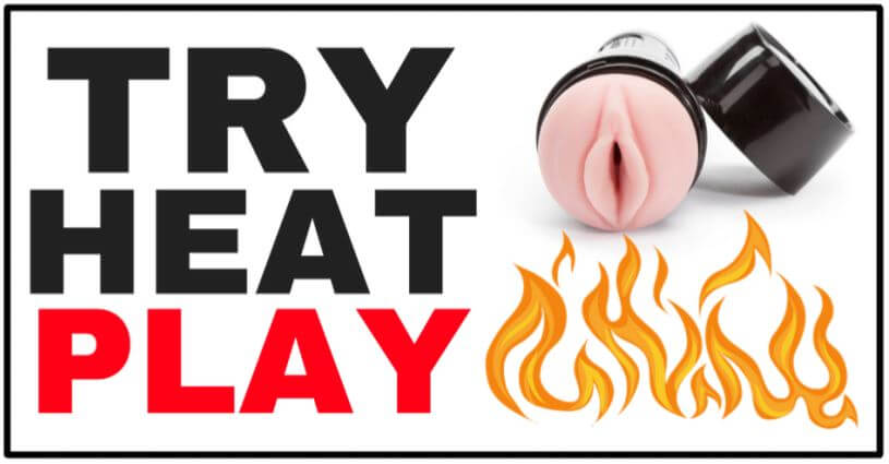 heat play using male sex toys