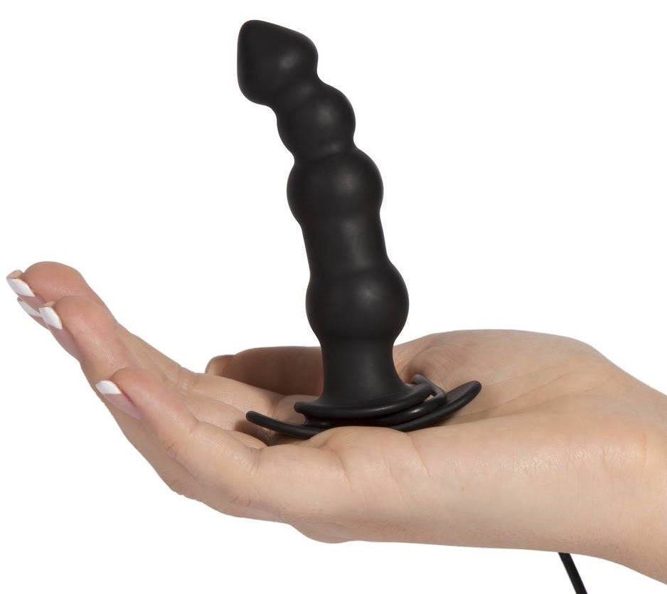 picture of butt plug in a hand