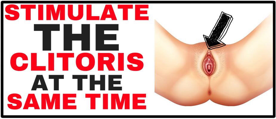 educational cartoon image of clitoral stimulation