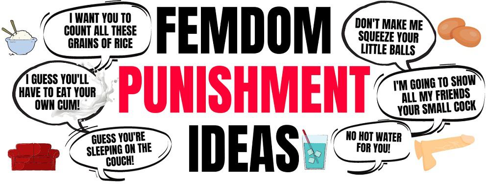 list of different femdom punishments