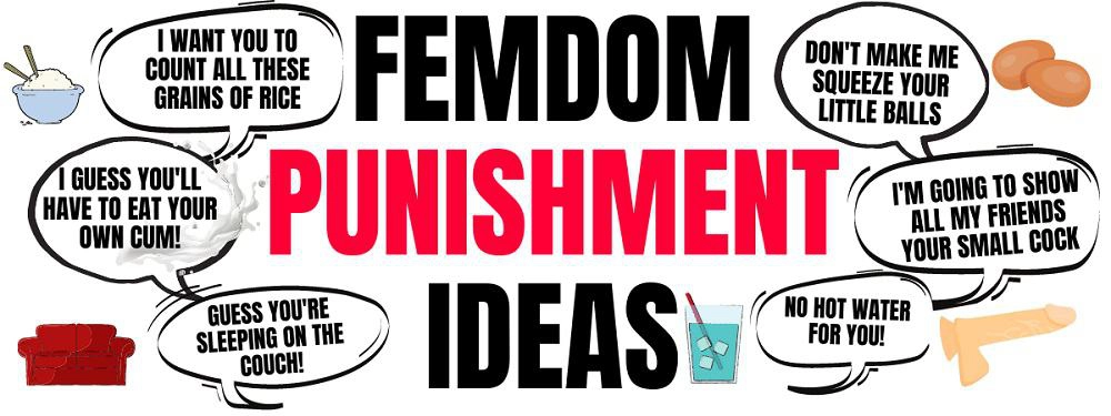 list of different femdom punishments