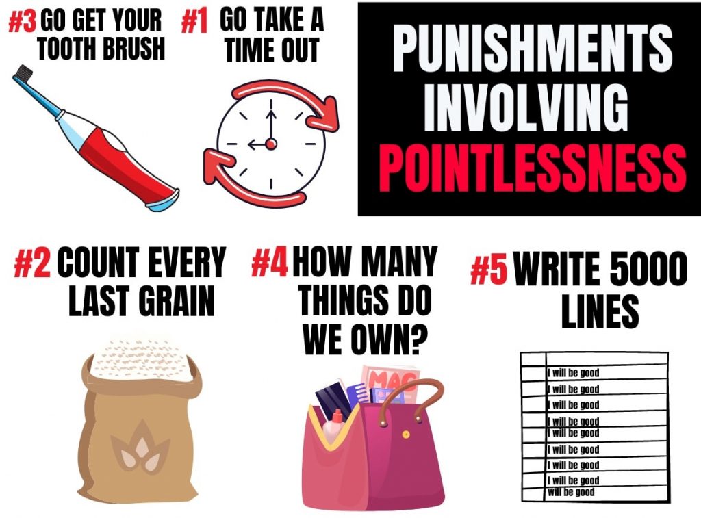 ideas of pointless punishments